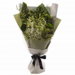 Evergreen Top Condolence Flowers in Singapore โ Evergreen โ Prince Flower Shop