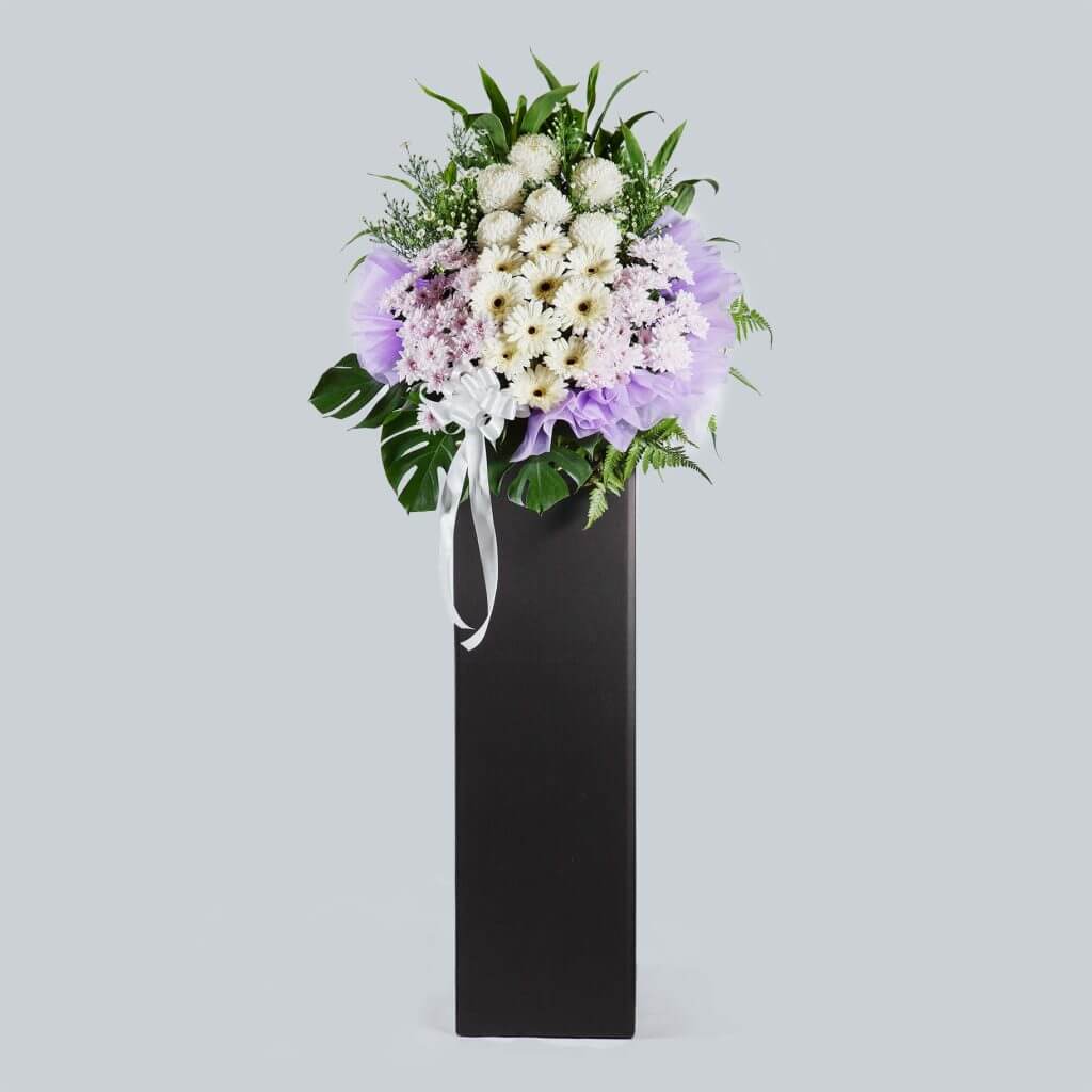 Ultimate Best Funeral Wreath in Singapore – Peaceful – Prince Flower Shop