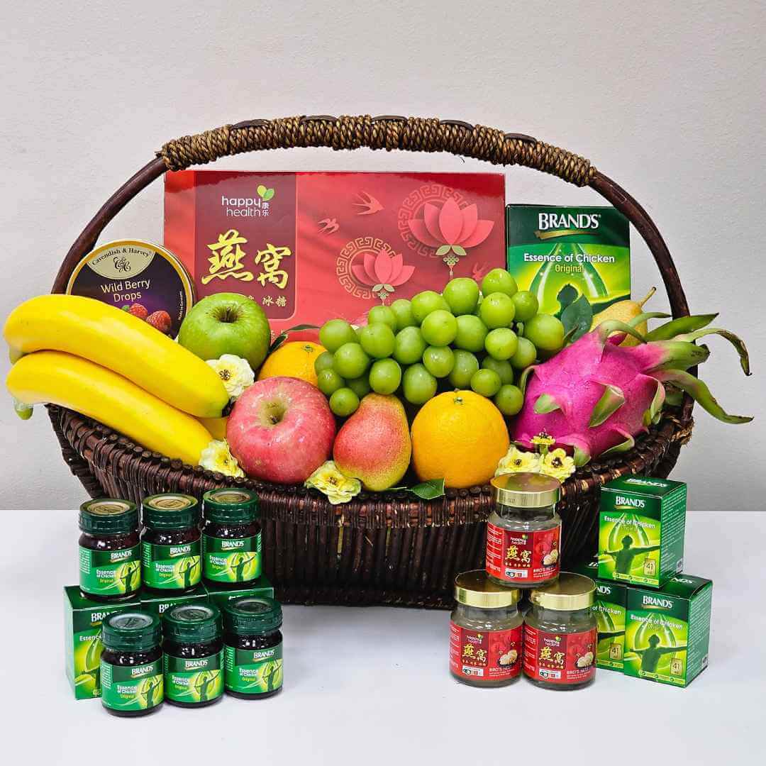 Fruit Wellness Hamper - Hospital Hamper - Get Well Soon Hamper