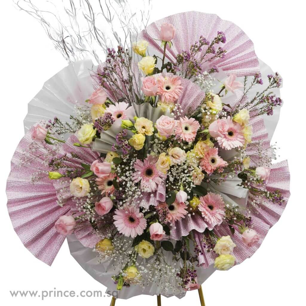 Grand Opening Flower Stand - Pink Blossoms Grand Opening Flower Stand - Pink Blossoms