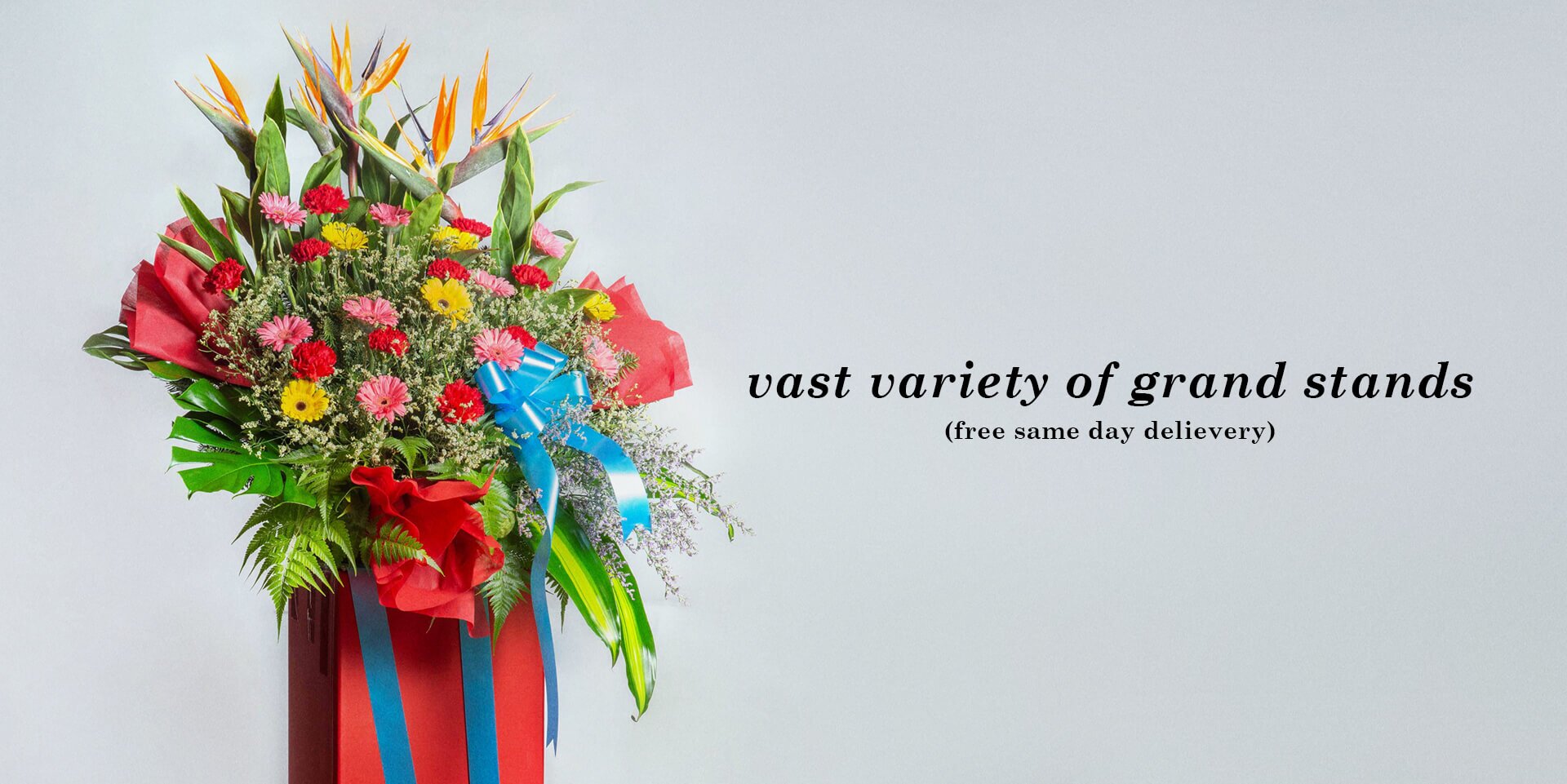 Grand Opening Flower Stand - Grand-Stand-Banner - Prince’s Flower Shop