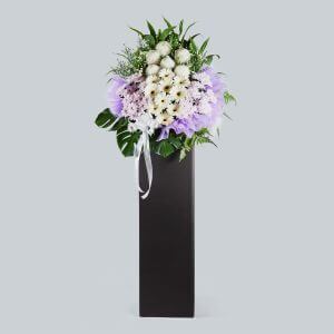 Peaceful Funeral Wreath Flowers Ultimate Best Funeral Wreath in Singapore โ Peaceful โ Prince Flower Shop
