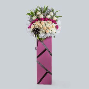 Comfort Wreath Top Funeral Wreath Delivery in Singapore โ Comfort Wreath โ Prince Flower Shop