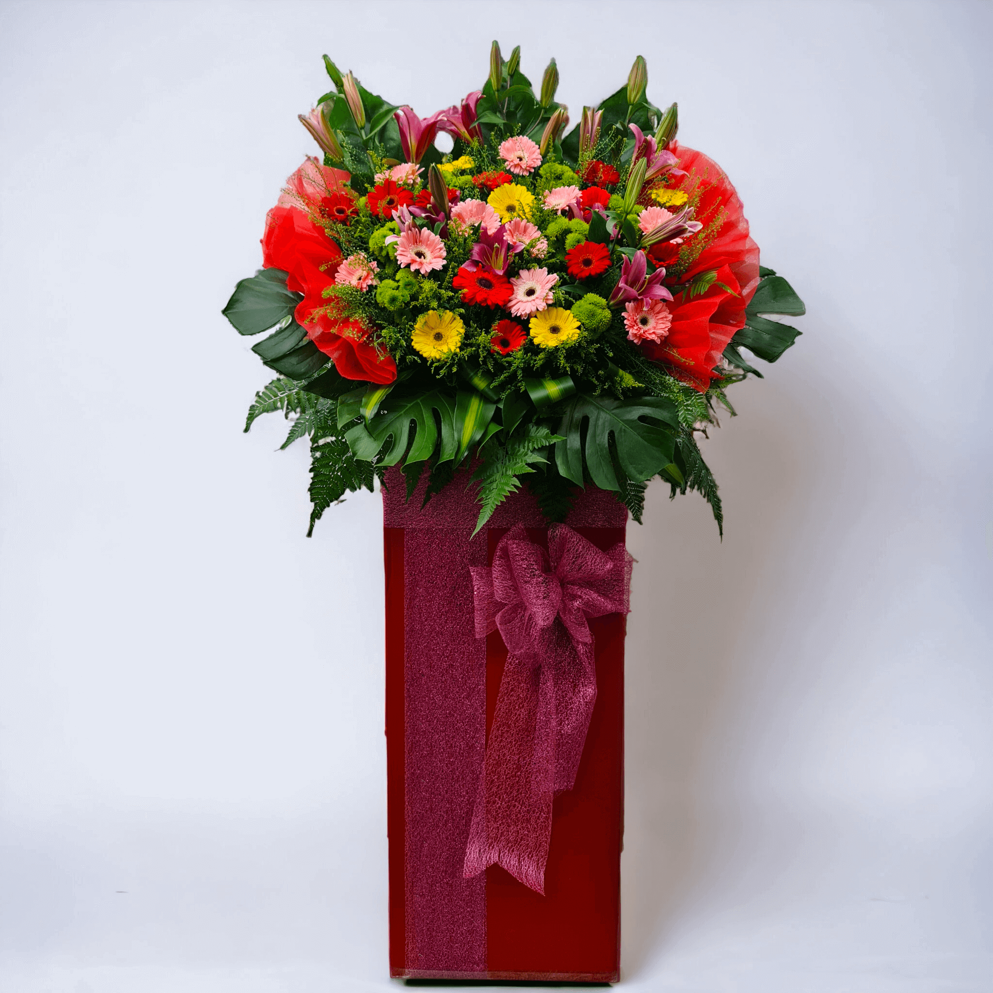 Achievement Grad Arrangements Stand Opening Ceremony Flowers