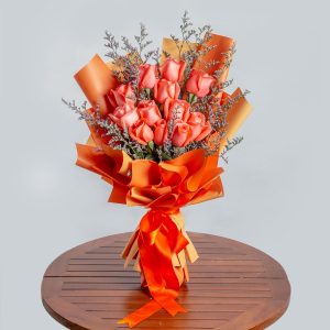 Joyful Flower Bouquet – Cute Love Rose Bouquet- Prince Flower Shop