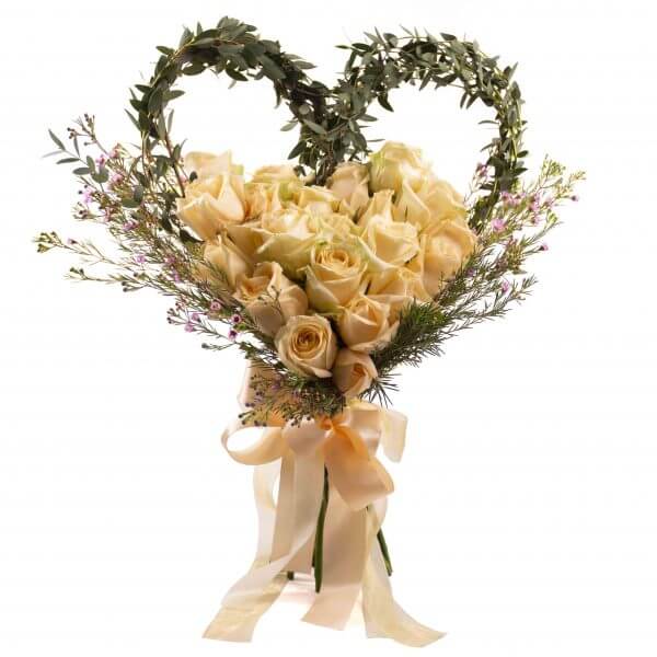 A Heart of Love - Wedding Bouquet