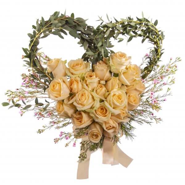 A Heart of Love - Wedding Bouquet