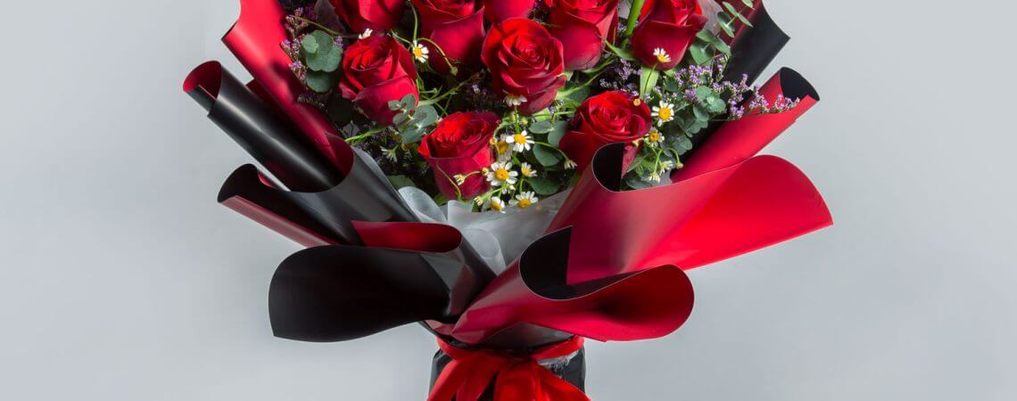 Cute Romantic Rose Bouquet