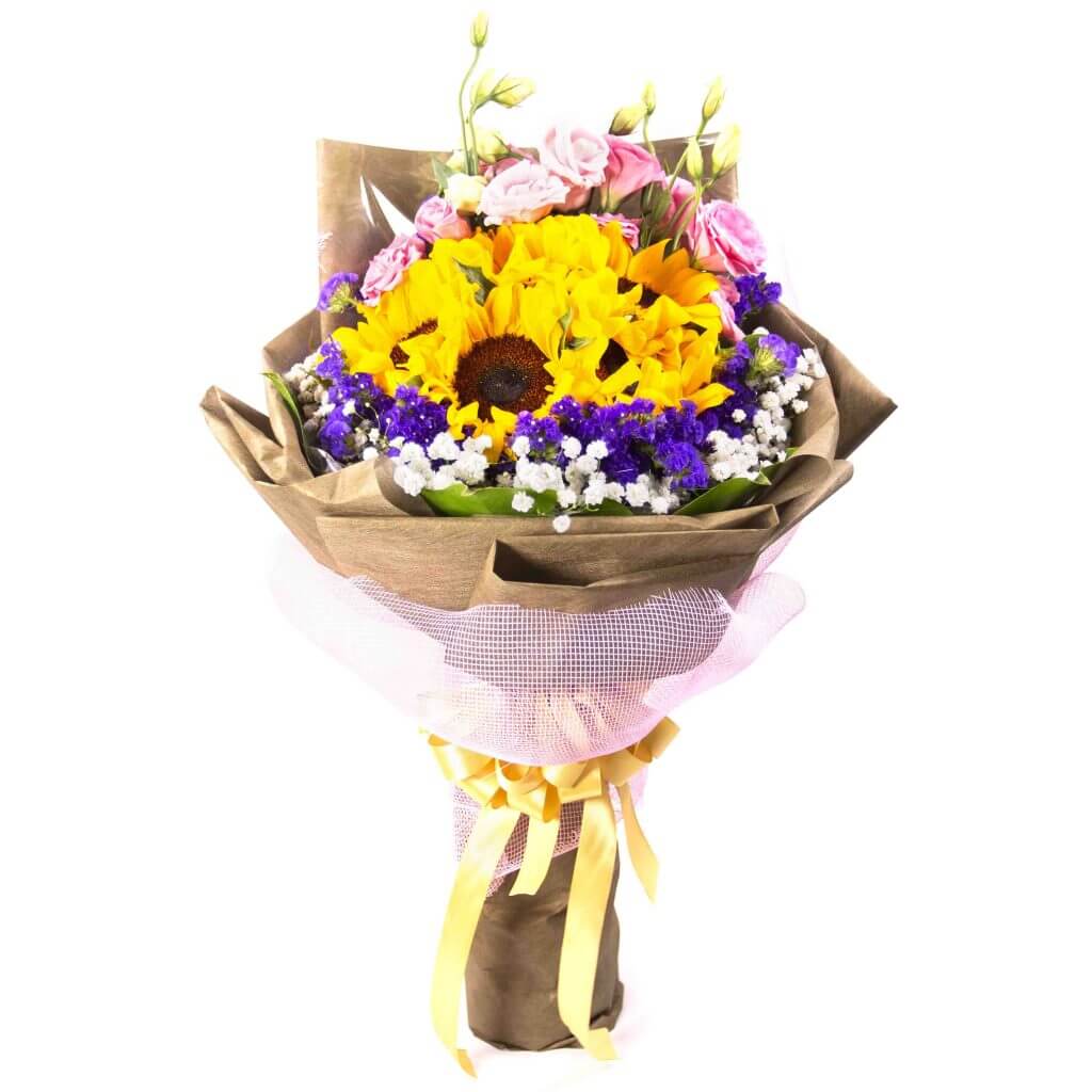 Online Flower Bouquet – Cheery Heart - Prince Flower Shop