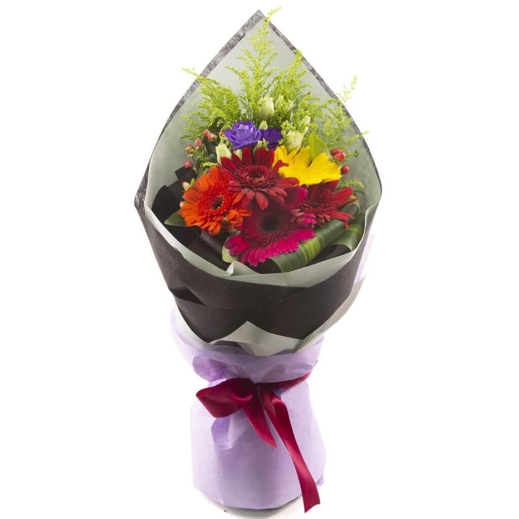 Nice Hand Bouquets in Singapore – Colourful Chorus - Prince Flower Shop