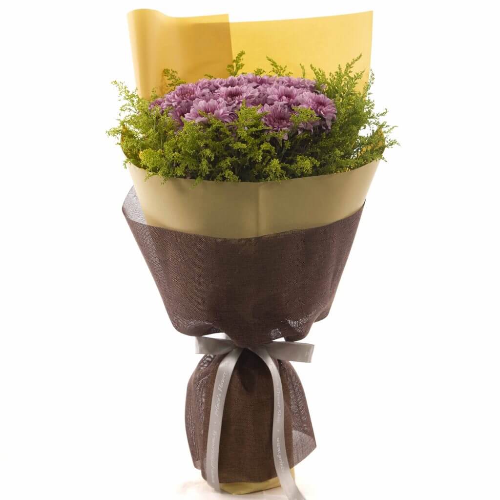 Best Condolences Flower Bouquet - Flowery Hugs - Prince Flower Shop