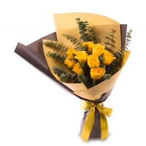 Congratulatory Bouquet - Golden Hooray