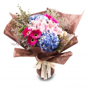 Elegant Hydrangeas Bouquets in Singapore - Sweet Young Love – Prince Flower Shop