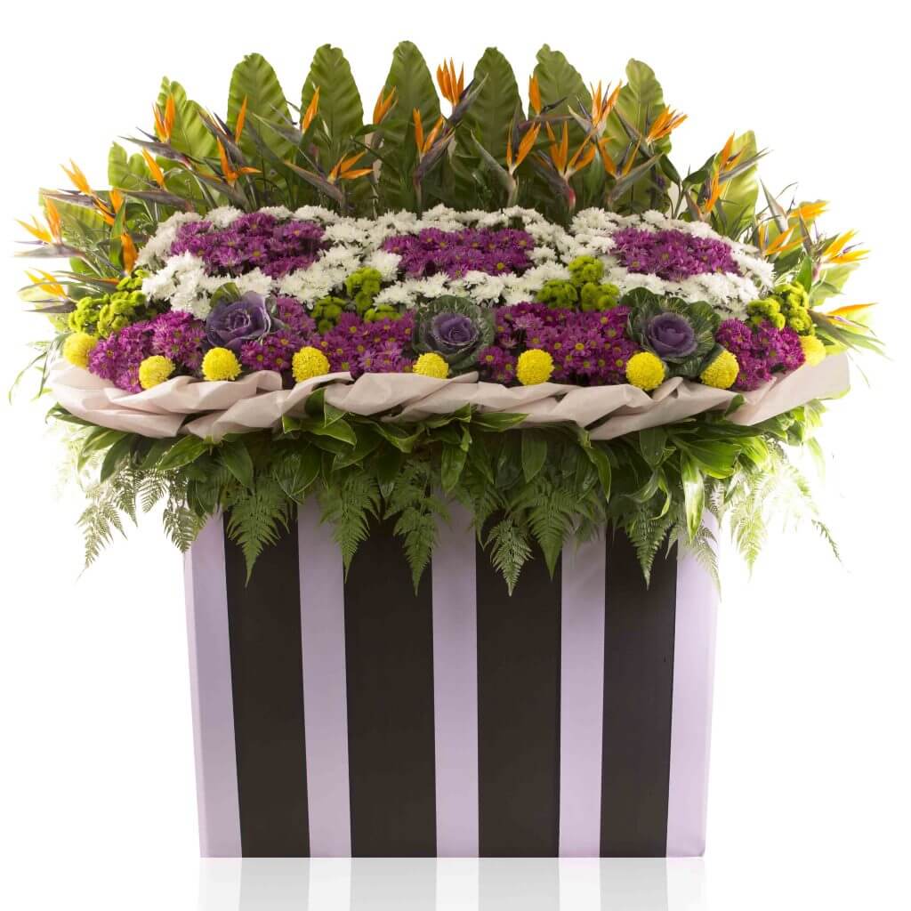 Send Fresh Funeral Flowers in Singapore – Larger Than Life– Prince Flower Shop