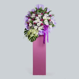 Send Funeral Wreath in Singapore – Serenity – Prince Flower Shop