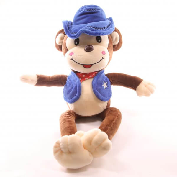 Red Monkey Soft Toy