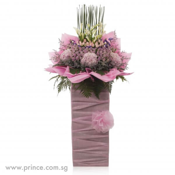 Grand Opening Flower Bouquet - Pink Aspirations