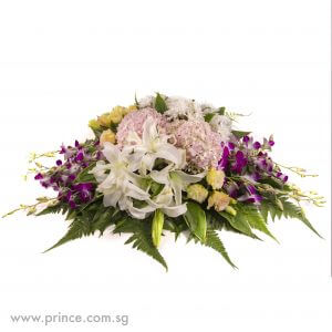 Fresh Condolence Flowers in Singapore – Life’s Reminder– Prince Flower Shop
