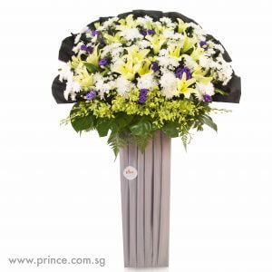 Elite Funeral Wreath in Singapore – Grace And Love– Prince Flower Shop