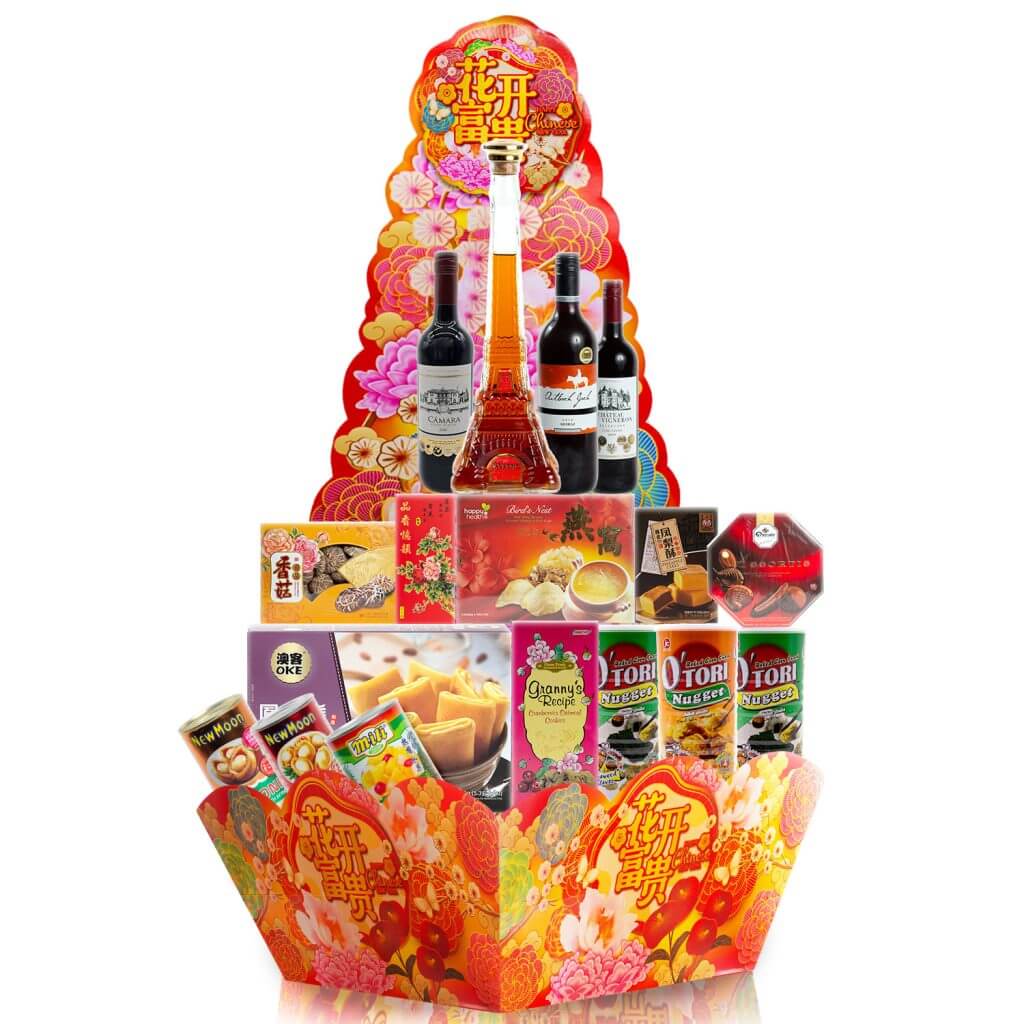 CNY Hampers Singapore - Route to Wealth Hamper - Prince’s Flower Shop