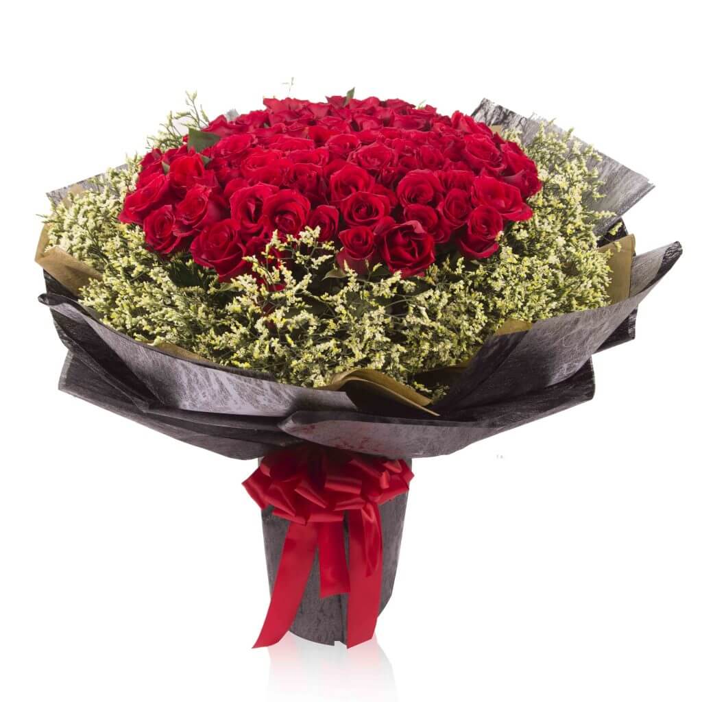 Awesome Red Rose Bouquet - Love Declaration– Prince Flower Shop