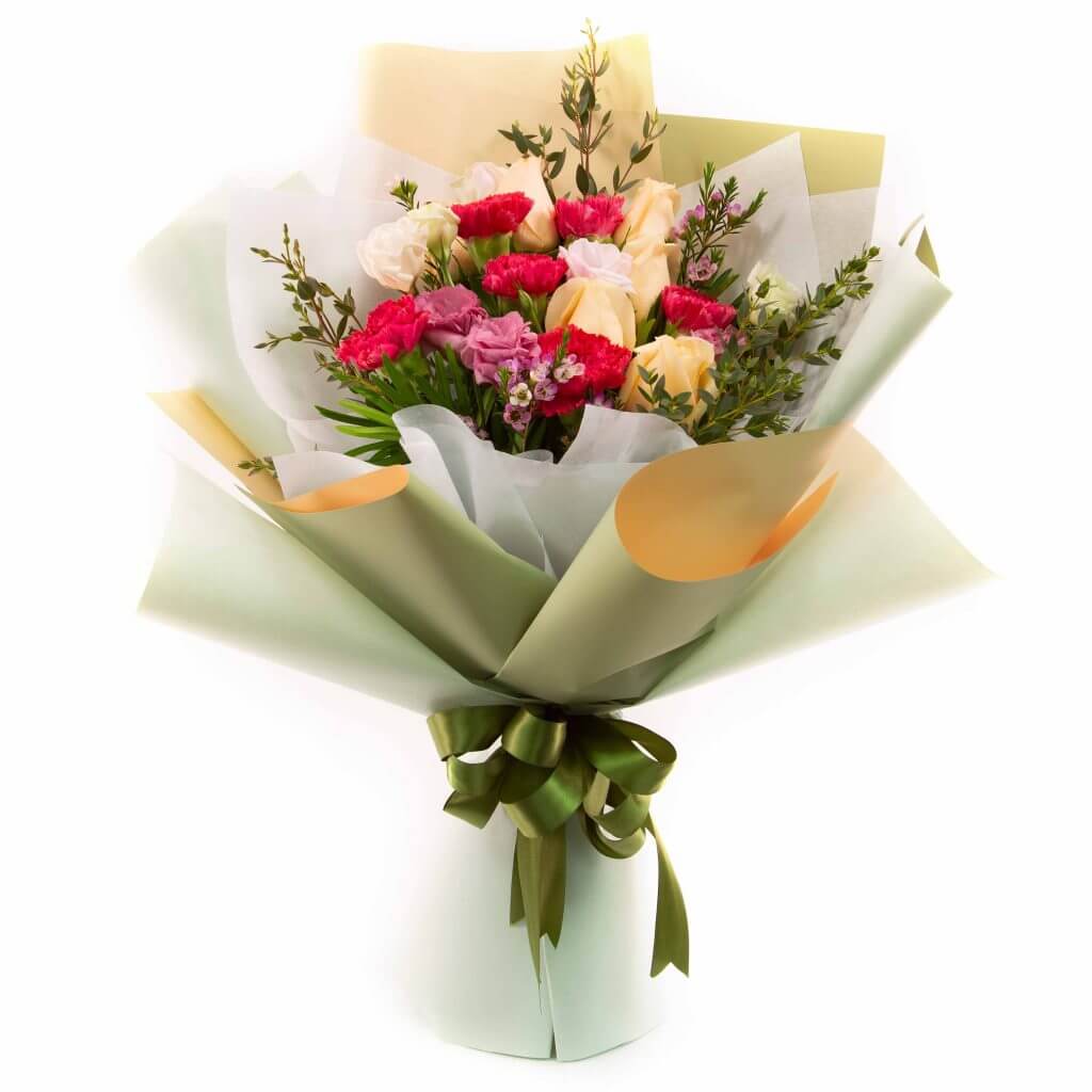 Best Romantic Flower Bouquet – You Make Me Happy- Prince Flower Shop