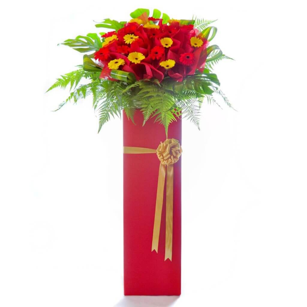 Top Congratulatory Flower Stand in Singapore - Good Tidings Grand Opening Stand – Prince Flower Shop