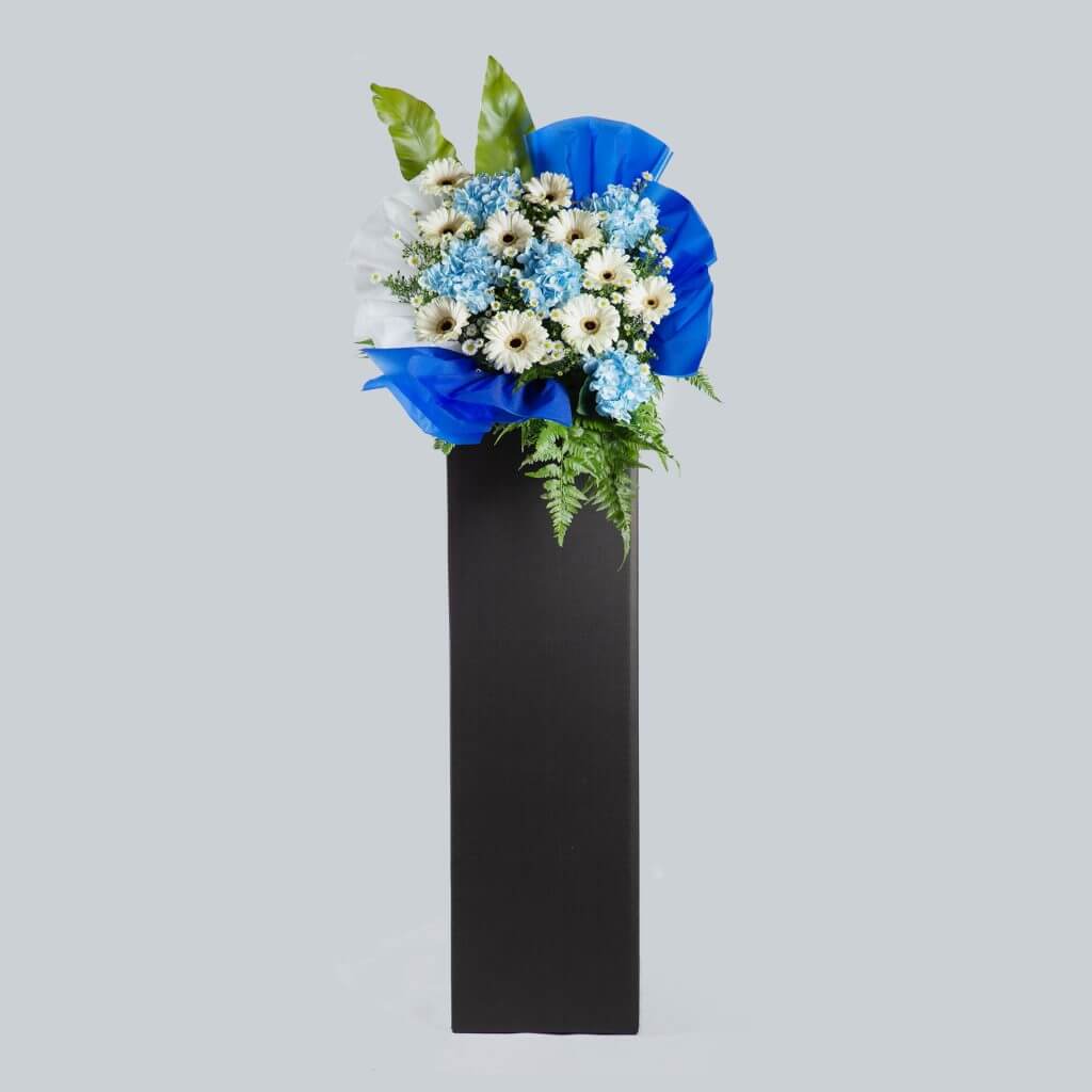 Best-quality Funeral Flowers in Singapore – Kind Funeral Wreath Flowers – Prince Flower Shop