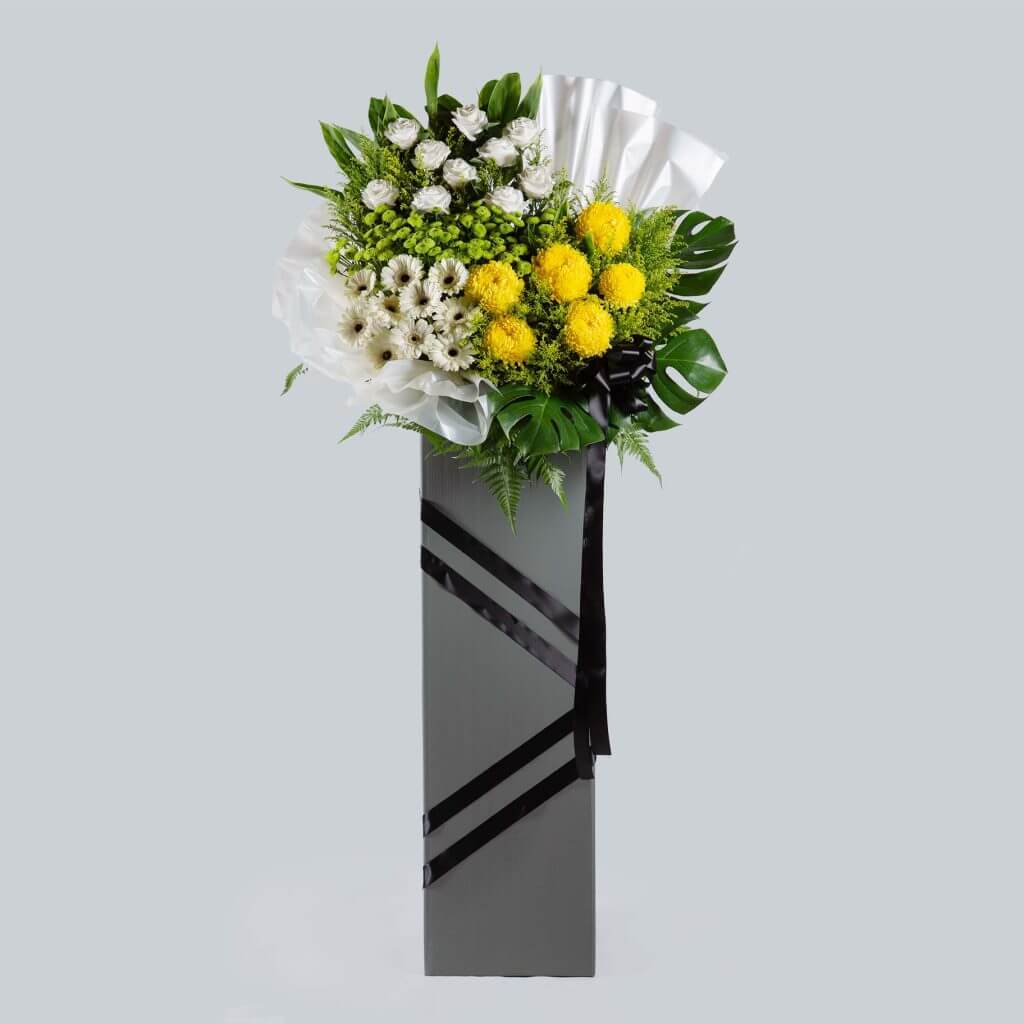 Order High-quality Funeral Wreath in Singapore – Loving Wreath – Prince Flower Shop