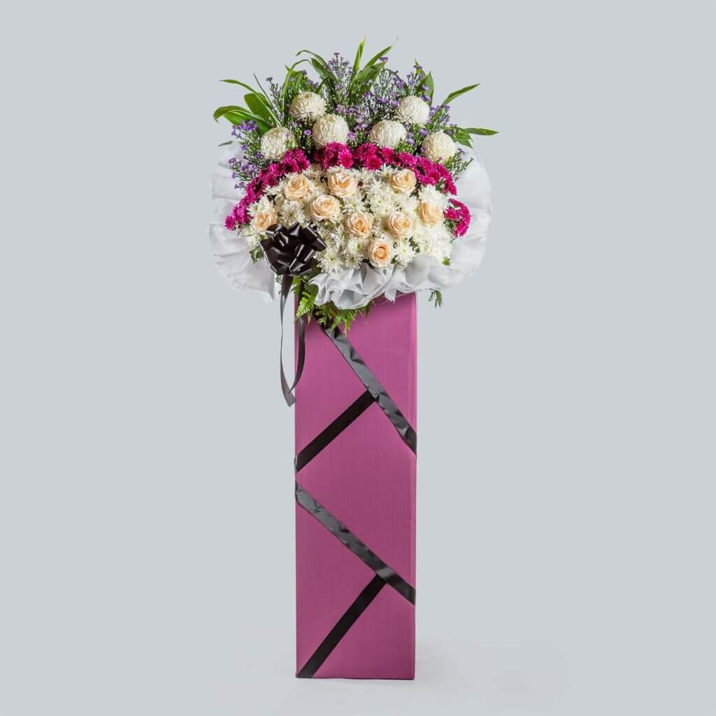 Top Funeral Wreath Delivery in Singapore – Comfort Wreath – Prince Flower Shop