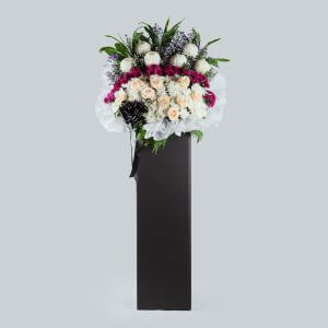 Funeral Wreath Delivery in Singapore – Compassion Wreath – Prince Flower Shop