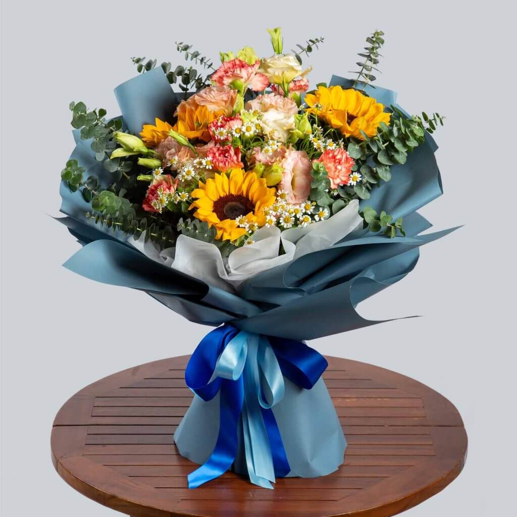 Beautiful Sunflower Bouquets in Singapore - Prince Flower Shop