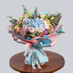 Gorgeous Hydrangeas Bouquets in Singapore - Buoyant– Prince Flower Shop