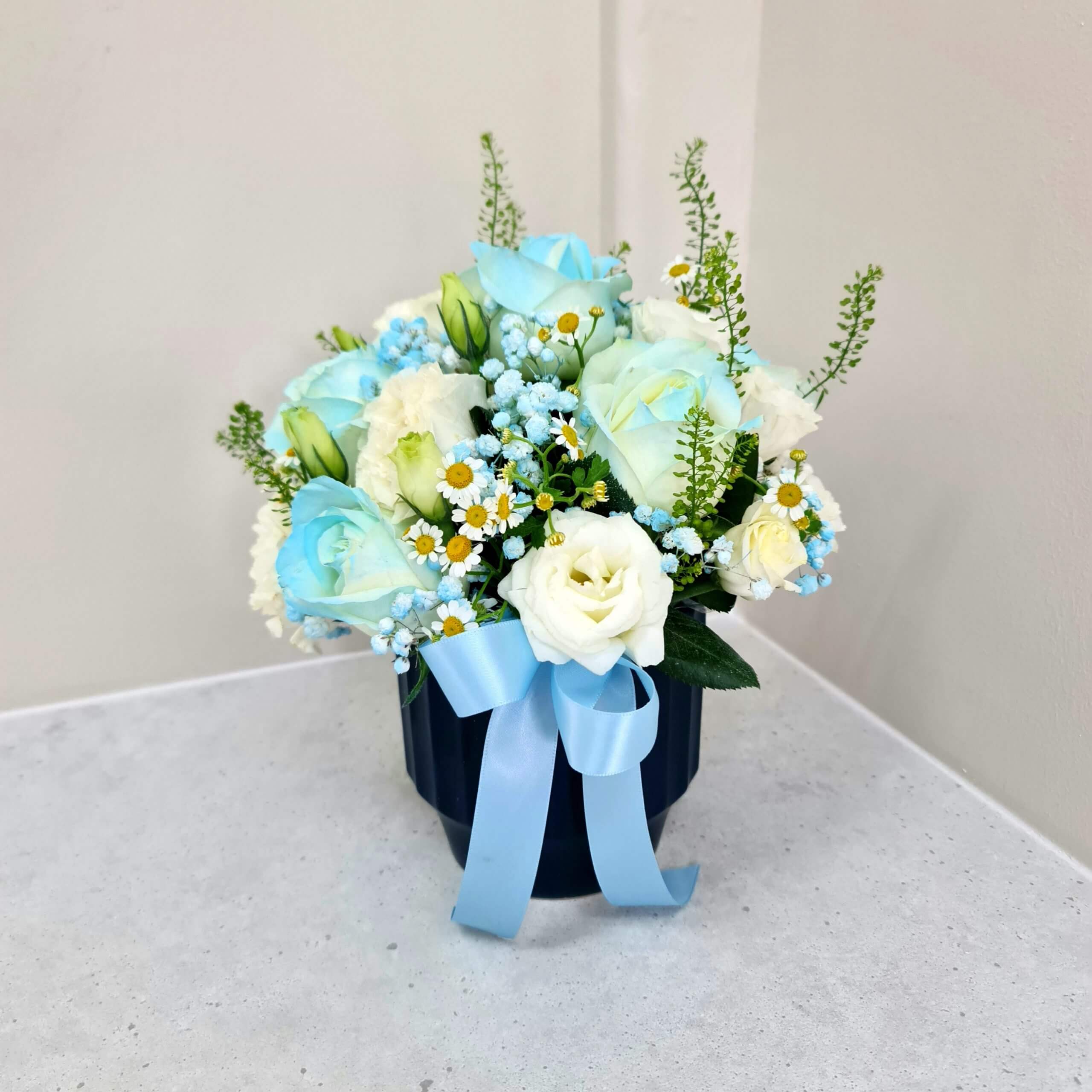 Vibrant Joy Table Arrangement - Prince Flower Shop - Mother's Day Flowers