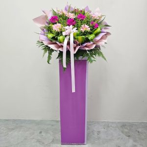 Luxurious Orchid Flower Stand - Flower Stand For Grand Opening