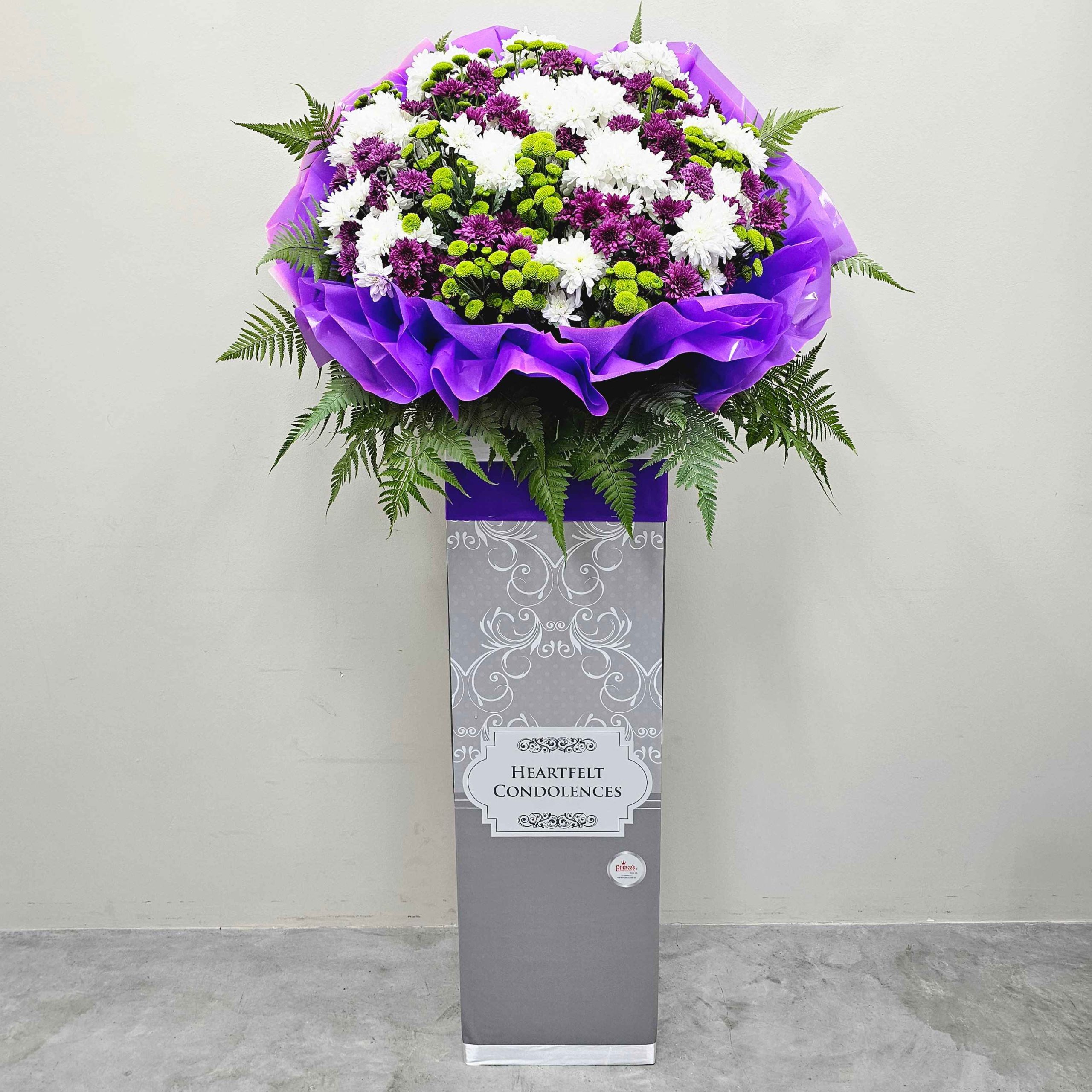 Condolence Flowers - Grace Condolence Stand