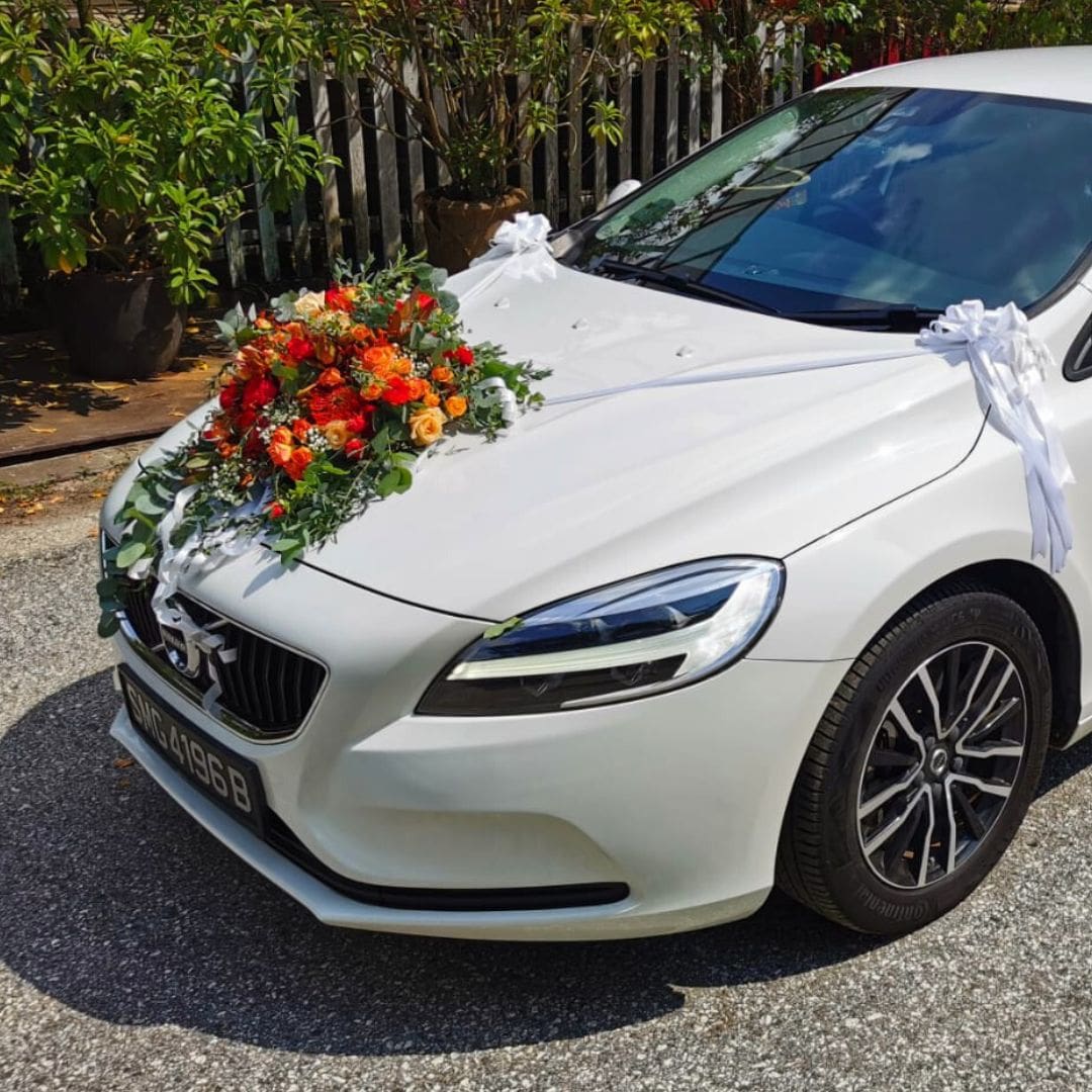 Bridal Bouquet on Wheels