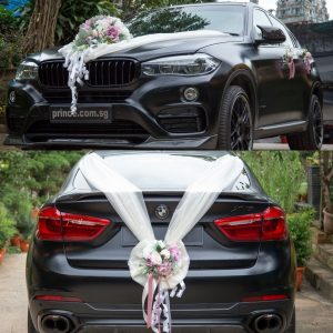 Wedding Car flower decoration - Prince's Flower Shop