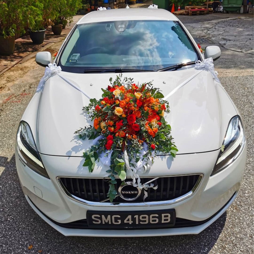 Bridal Bouquet on Wheels