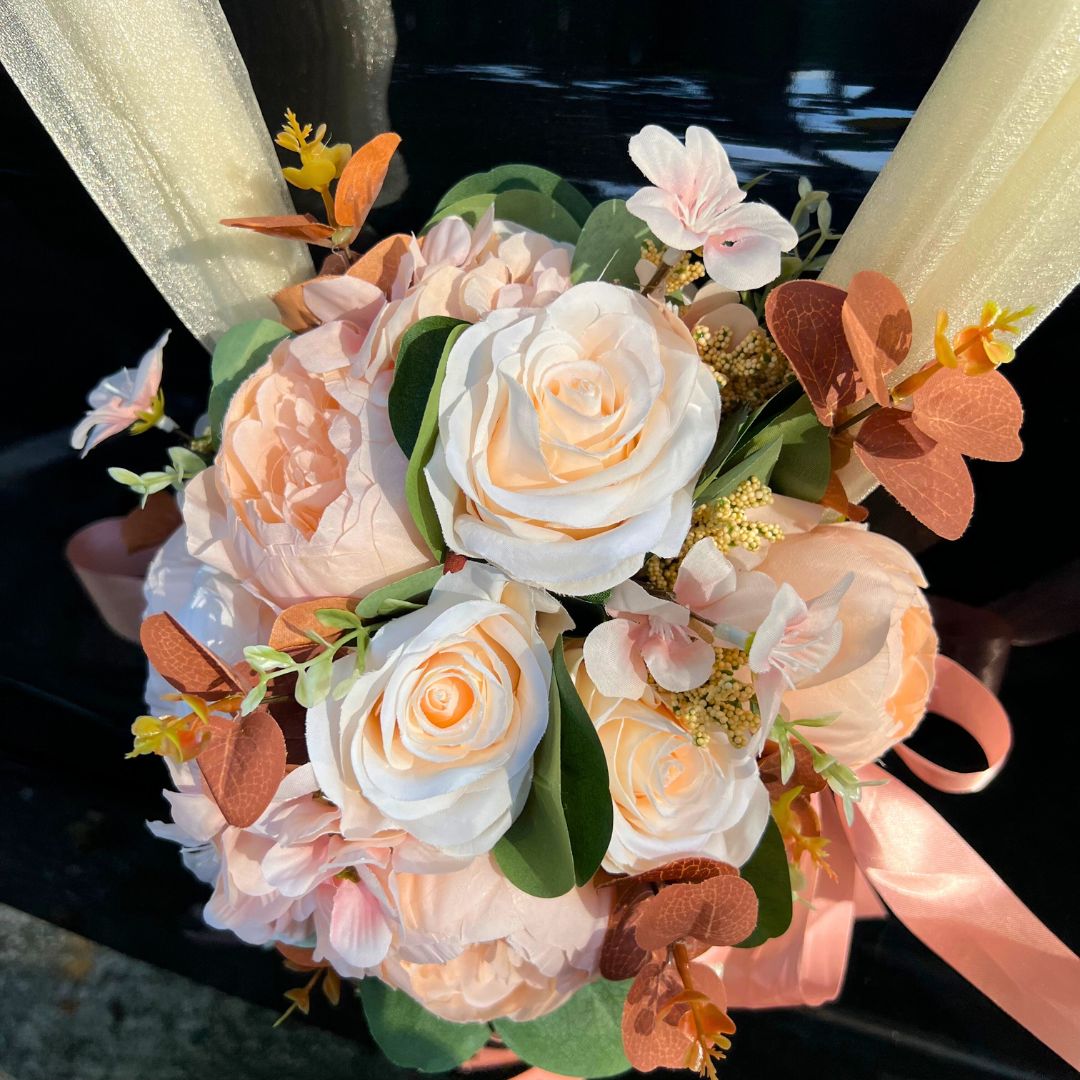 Bridal Bouquet on Wheels