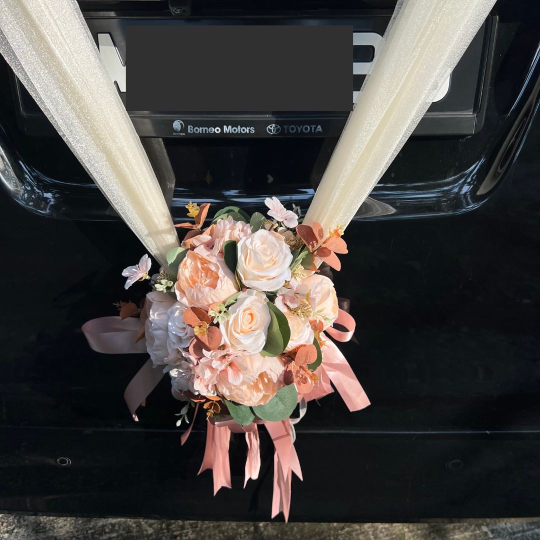 Bridal Bouquet on Wheels