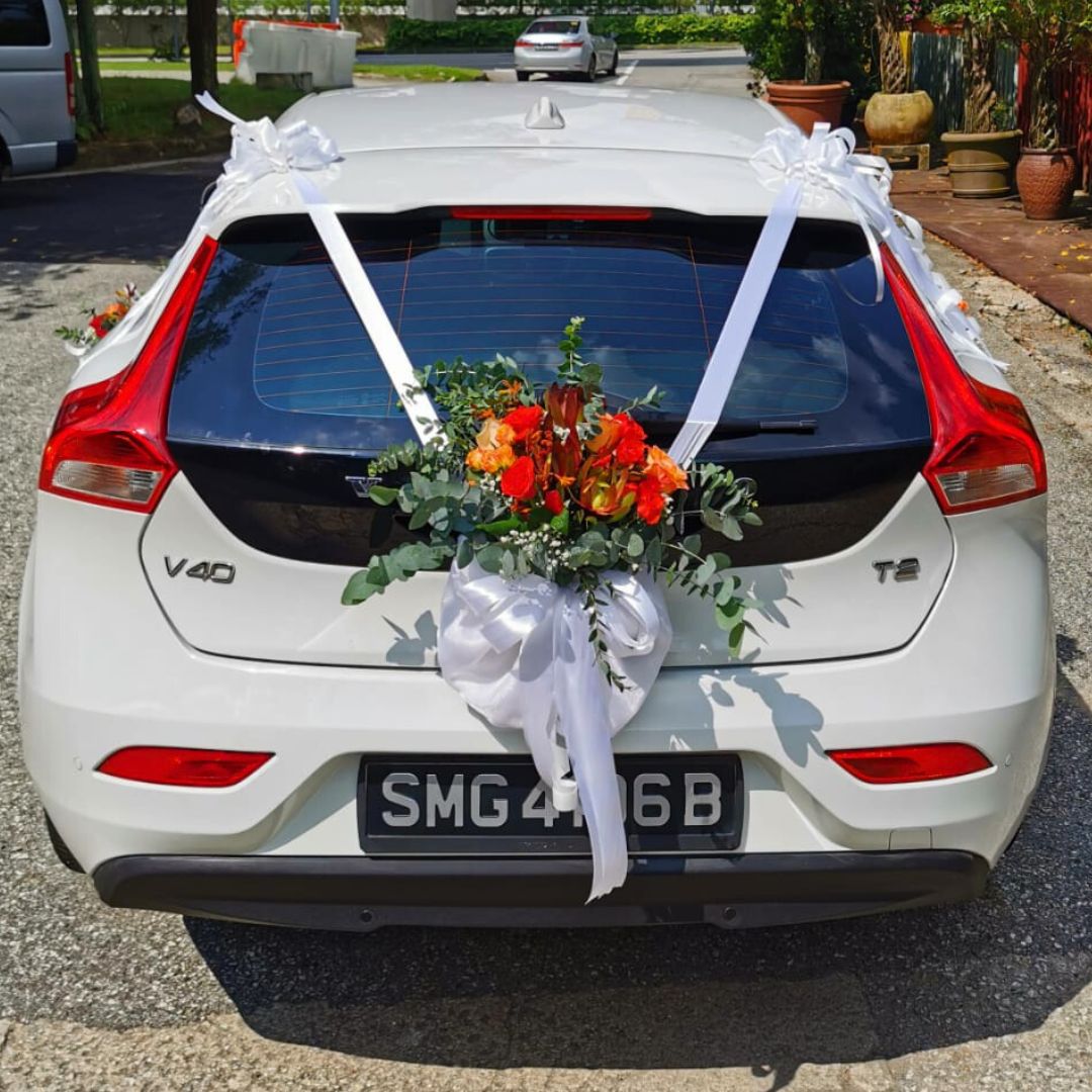 Bridal Bouquet on Wheels