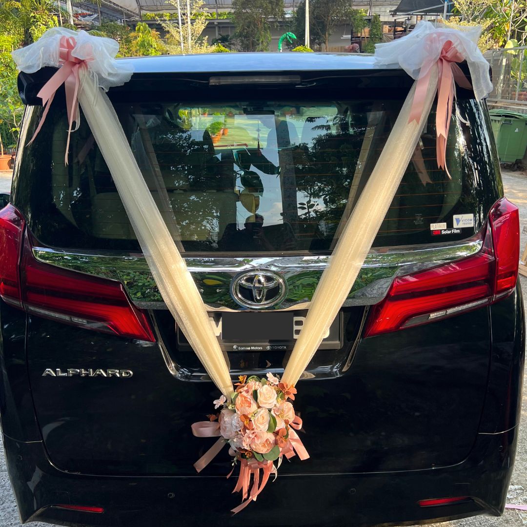 Bridal Bouquet on Wheels