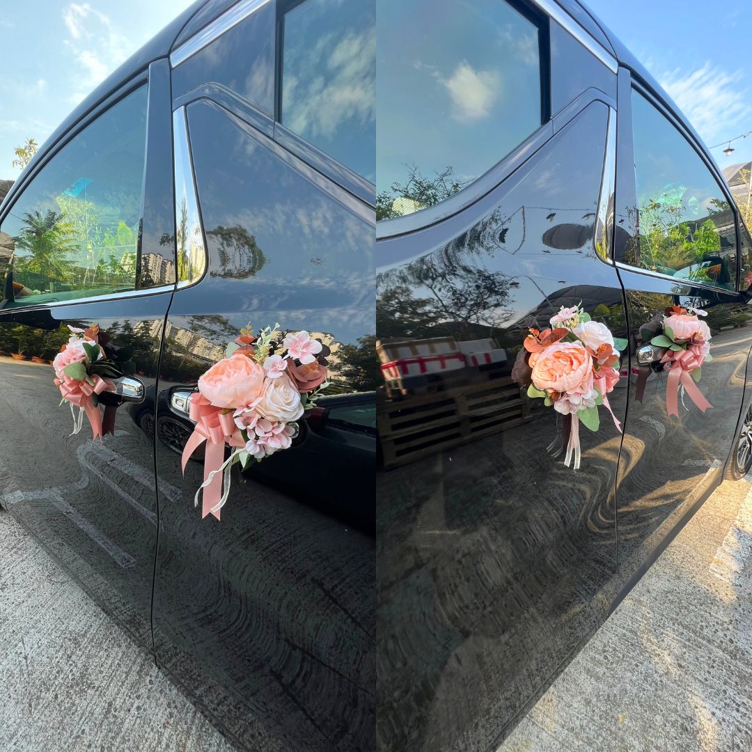 Bridal Bouquet on Wheels