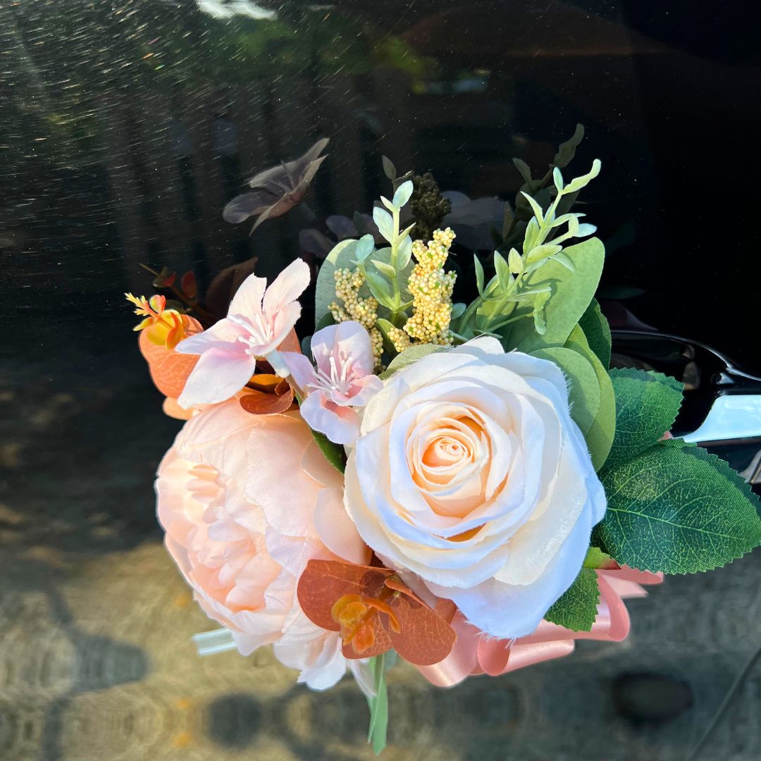 Bridal Bouquet on Wheels