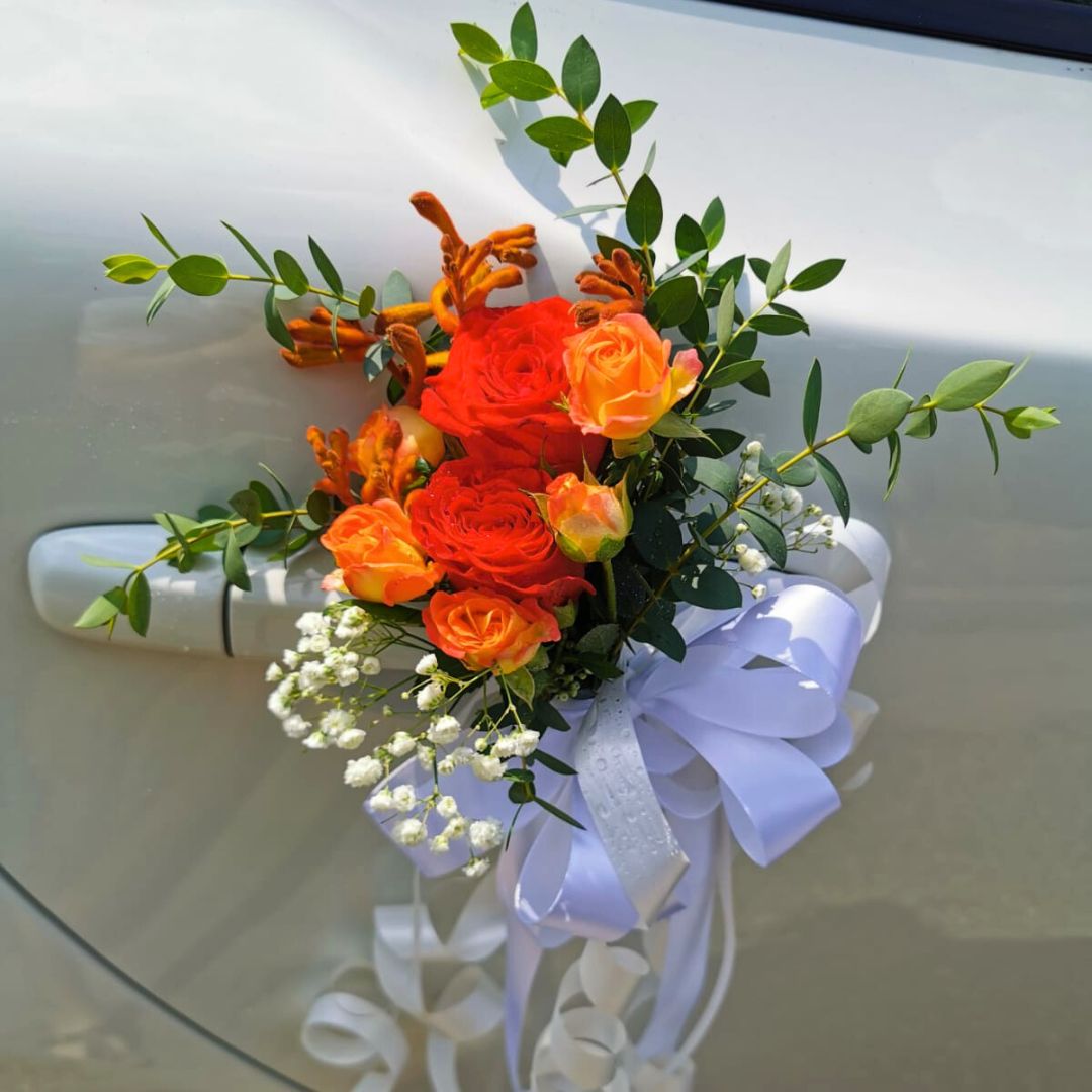 Bridal Bouquet on Wheels