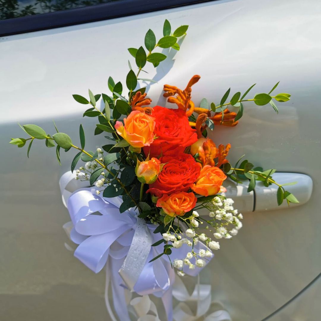 Bridal Bouquet on Wheels