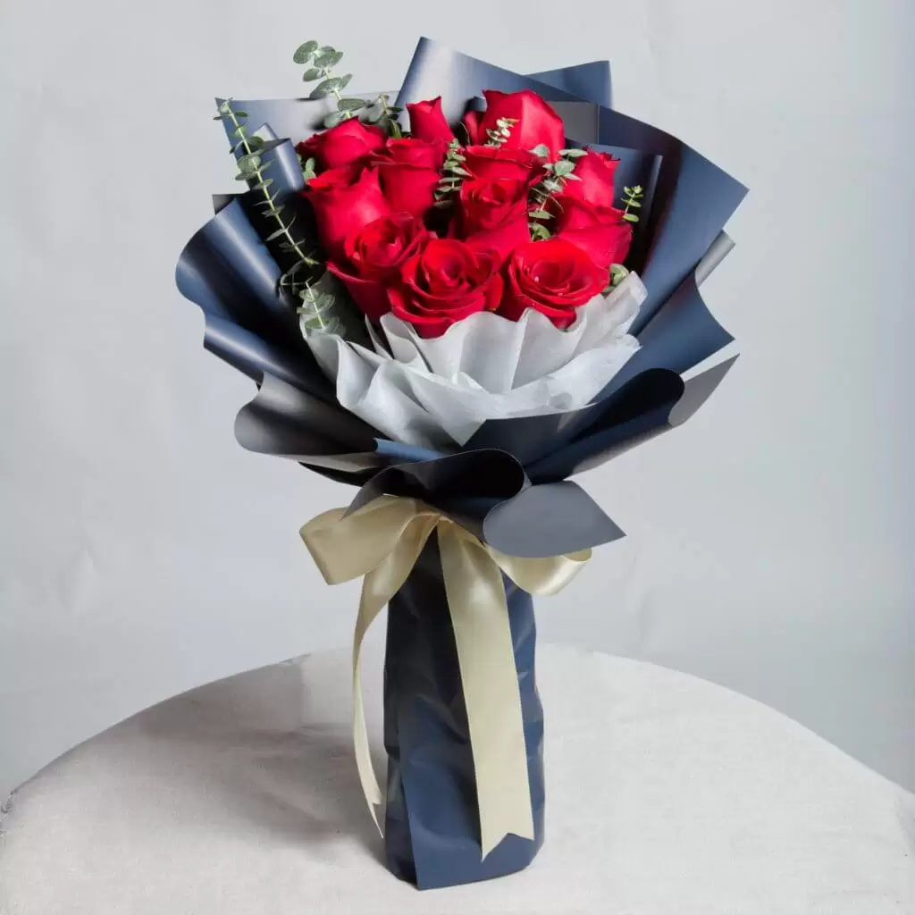 Rose Bouquet - Simplicity in Love - Prince’s Flower Shop