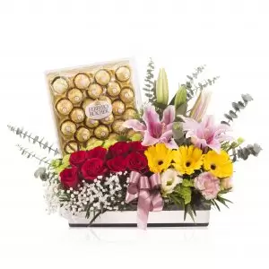 Hala Hamper Singapore - Sweet Blossom Hamper from Prince Flower Shop