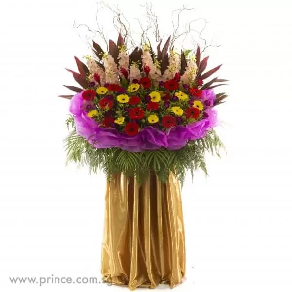Grand Opening Flower Bouquet - Sunshine in the Rainbow